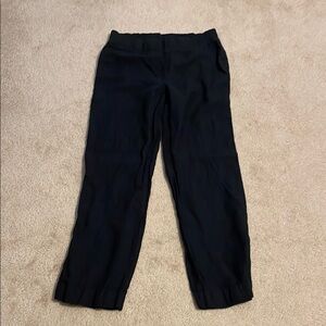 Lilly Pulitzer Classic Black Linen Pants
